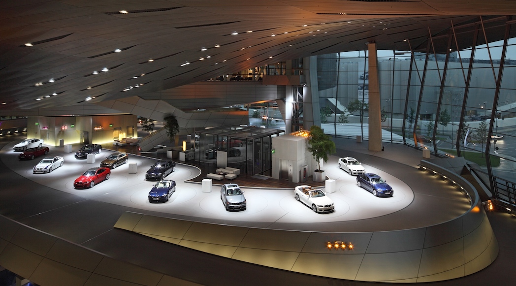 BMW Welt - interior view of the premiere (03/2011)