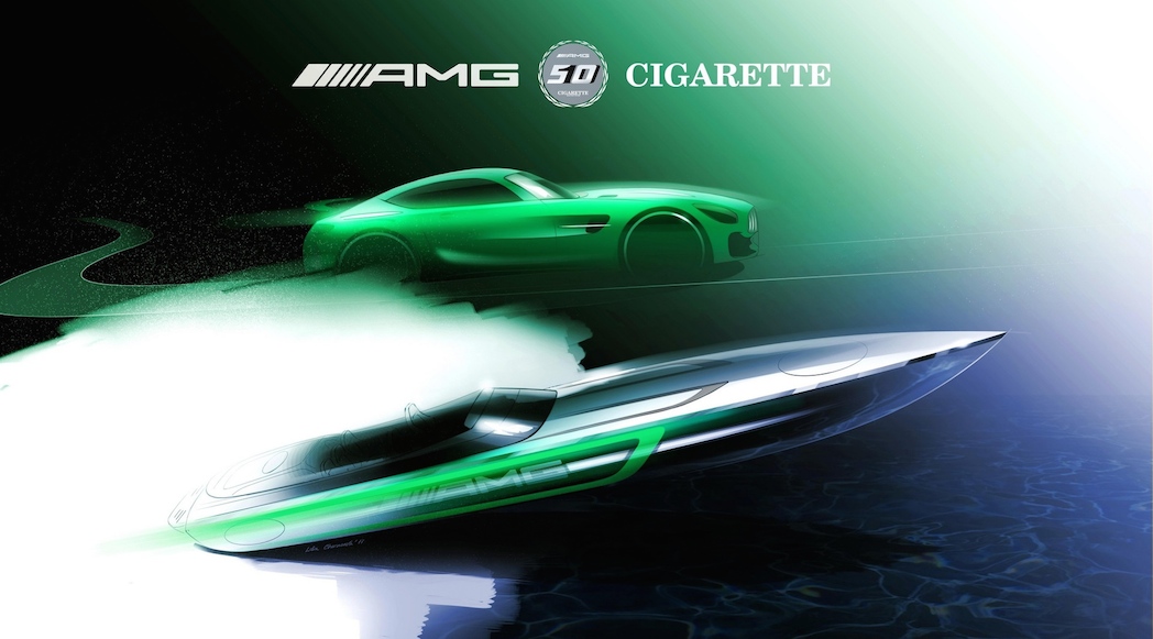 Mercedes-AMG and Cigarette Racing to unveil latest collaboration at the Miami International Boat Show