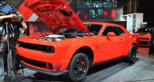 New York 2017 : Dodge Challenger SRT Demon 2018 : purement indécent