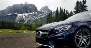 CabrioCanada 150 avec Mercedes-Benz: au pied des Rocheuses